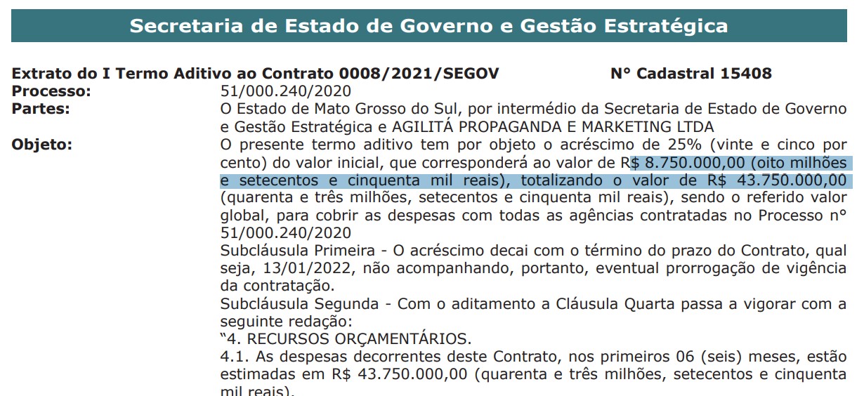 contrato publicidade 437 milhoes Reinaldo eleva em 25% gasto com agências e vai torrar até R$ 87,5 milhões por ano em propaganda